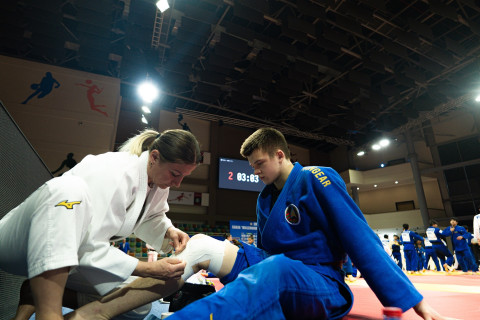 В Гяндже стартовал международный сбор юных дзюдоистов