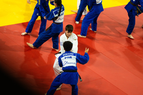 В Гяндже стартовал международный сбор юных дзюдоистов