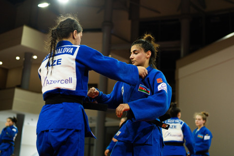 В Гяндже стартовал международный сбор юных дзюдоистов