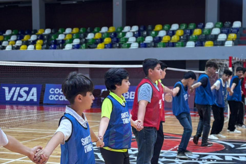 Lənkəranda badminton həyəcanı: Məktəblilər ilk məşqlərini keçirdi  - FOTO