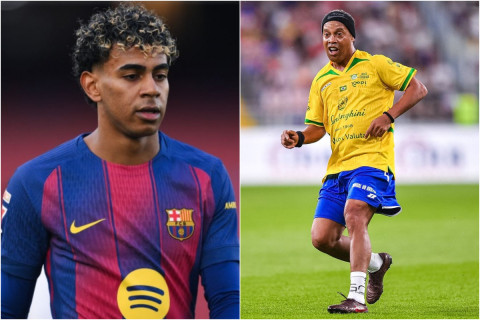 Роналдиньо: "Десятый номер "Барселоны" в надежных руках"