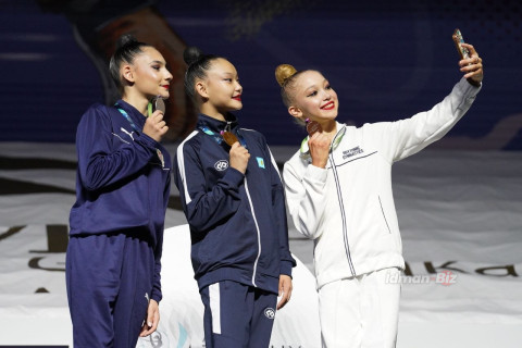 Azərbaycan gimnastları “AGF Trophy” turnirini 6 medalla başa vurub - YENİLƏNİB + FOTO/VİDEO