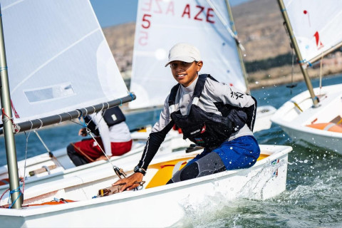 Yelkənçilərimiz Sloveniyada beynəlxalq reqatada iştirak ediblər - FOTO