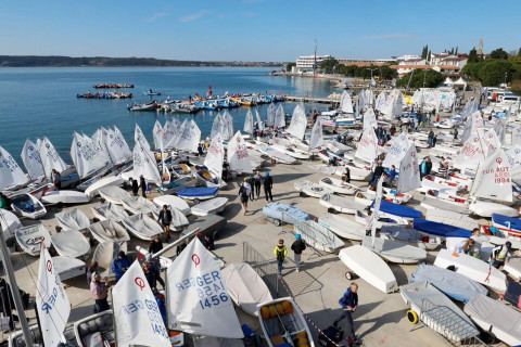 Yelkənçilərimiz Sloveniyada beynəlxalq reqatada iştirak ediblər - FOTO