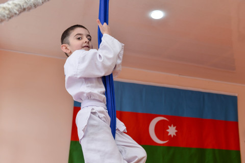 Daşkəsəndə müasir cüdo zalı istifadəyə verilib - FOTO