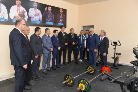 Daşkəsəndə müasir cüdo zalı istifadəyə verilib - FOTO