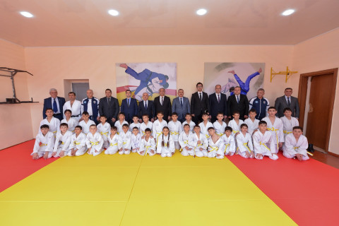 Daşkəsəndə müasir cüdo zalı istifadəyə verilib - FOTO