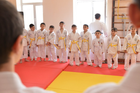 Daşkəsəndə müasir cüdo zalı istifadəyə verilib - FOTO