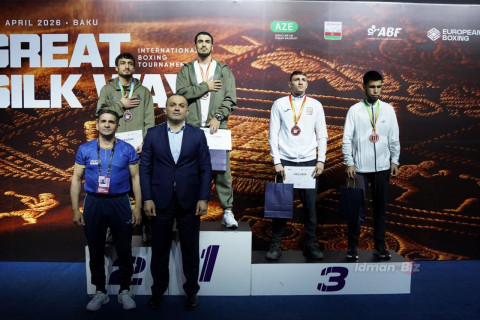 Азербайджан завоевал пять золотых медалей на "Шелковом пути" в Баку