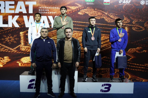 Azərbaycan Böyük İpək Yolu beynəlxalq boks turnirində altı qızıl qazanıb - FOTO