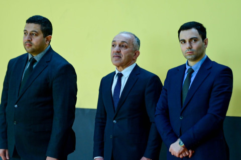 Yevlax Olimpiya İdman Kompleksində cüdo zalı istifadəyə verilib - FOTO