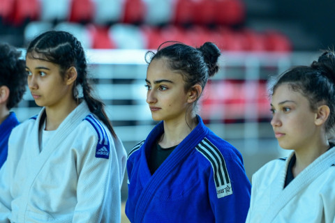 Yevlax Olimpiya İdman Kompleksində cüdo zalı istifadəyə verilib - FOTO