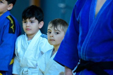 Yevlax Olimpiya İdman Kompleksində cüdo zalı istifadəyə verilib - FOTO