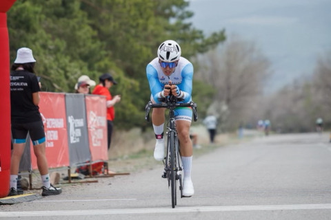 Velosipedçimiz Almatıda bürünc medal qazandı - FOTO