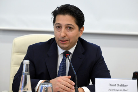 Рауф Халилов переизбран президентом Федерации гольфа Азербайджана