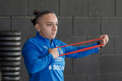 Futbol üzrə qadın millimiz İspaniyada hazırlıqlara başladı - FOTO