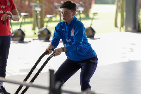 Futbol üzrə qadın millimiz İspaniyada hazırlıqlara başladı - FOTO