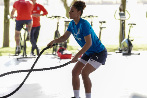 Futbol üzrə qadın millimiz İspaniyada hazırlıqlara başladı - FOTO