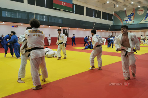 Сборная Азербайджана по дзюдо завершила подготовку к чемпионату Европы - ФОТО/ВИДЕО
