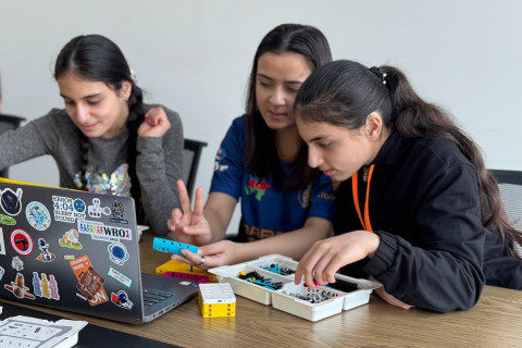“Qarabağ”ın U-19 komandası uşaqlarla görüş keçirib - FOTO