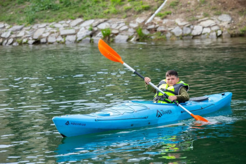 В Мингячевире прошел спортивный лагерь для детей шехидов