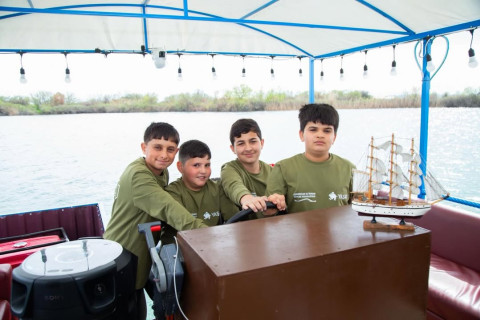 В Мингячевире прошел спортивный лагерь для детей шехидов