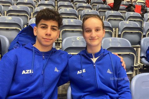 Азербайджанская пара в финале ЧЕ по синхронным прыжкам на батуте  – İDMAN.BİZ ИЗ ПОРТУГАЛИИ