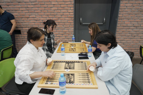 Dövlət qurumlarının əməkdaşları arasında nərd yarışında qaliblər məlum olub