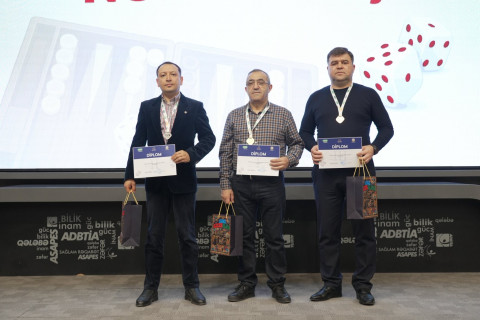 Dövlət qurumlarının əməkdaşları arasında nərd yarışında qaliblər məlum olub