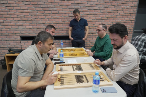 Dövlət qurumlarının əməkdaşları arasında nərd yarışında qaliblər məlum olub