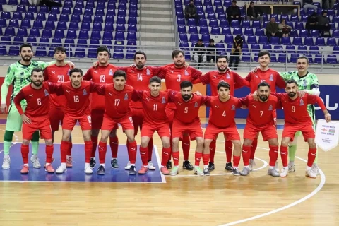 Стал известен состав сборной Азербайджана по футзалу на матчи с Казахстаном