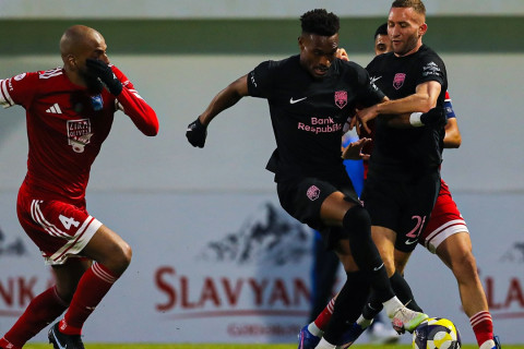 Coy Lens Mikels “Sabah”ın heyətində 70-ci qolunu vurub