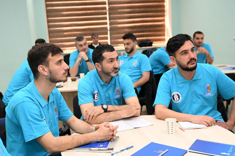 AFFA-da məşqçilər üçün UEFA B kursu davam edir - FOTO