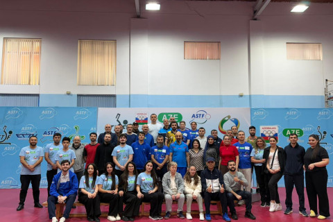 Определены победители Baku Open по настольному теннису