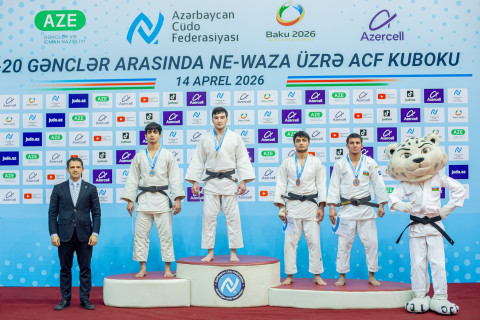 Gənc cüdoçular arasında ne-vaza üzrə ACF Kubokunun qalibləri məlum olub