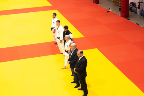 Avropa çempionatına qatılacaq cüdoçularımızla görüş keçirilib - FOTO