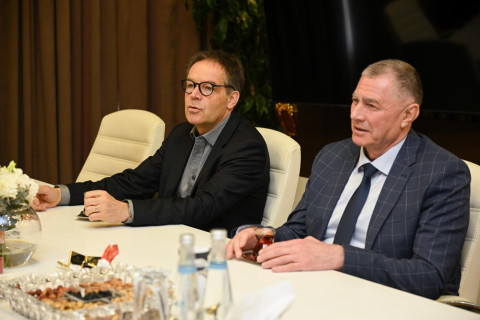 Fərid Qayıbov Avropa Atletika Assosiasiyasının prezidenti ilə birgə layihələri müzakirə edib - FOTO