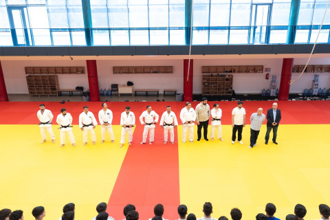 “Gələcəyin ümidləri” olan cüdoçularla görüş keçirilib - FOTO