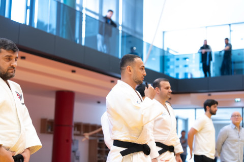 “Gələcəyin ümidləri” olan cüdoçularla görüş keçirilib - FOTO