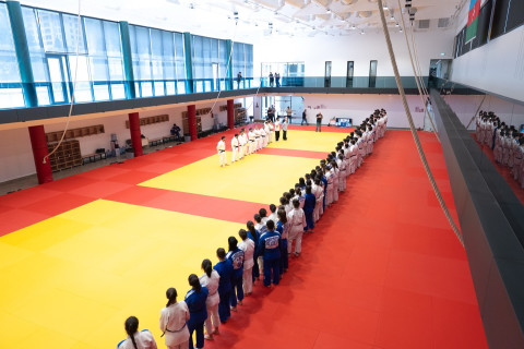 “Gələcəyin ümidləri” olan cüdoçularla görüş keçirilib - FOTO