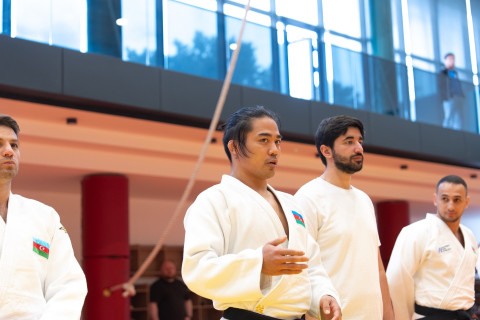 “Gələcəyin ümidləri” olan cüdoçularla görüş keçirilib - FOTO