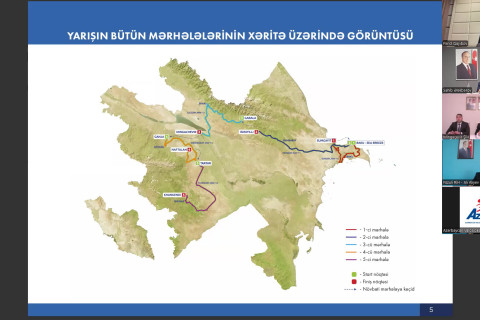 “Bakı-Xankəndi” Azərbaycan velosiped yarışının təşkilinə həsr olunmuş iclas keçirilib - FOTO