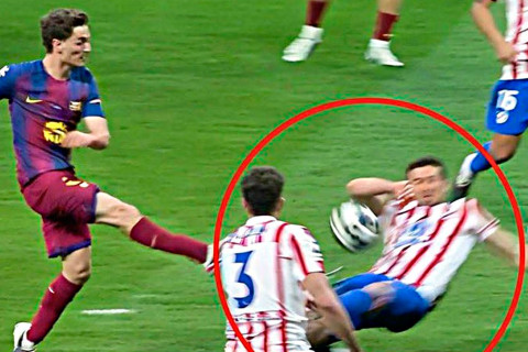 VAR “Barselona”nın penaltisini gizlədib - VİDEO