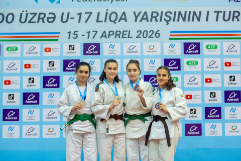 Yeniyetmə cüdoçulararasında Liqa yarışının ilk turu start götürüb