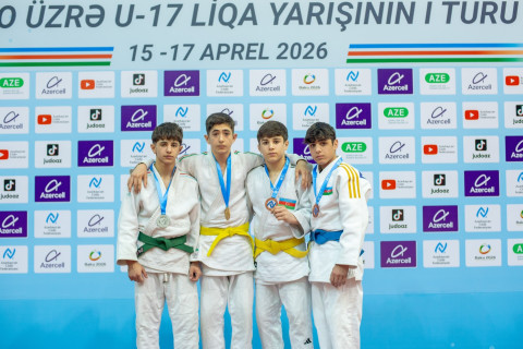 Yeniyetmə cüdoçulararasında Liqa yarışının ilk turu start götürüb