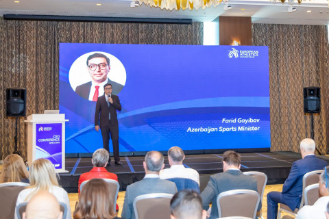 Bakıda Avropa Atletikası rəhbərlərinin konfransı start götürdü - FOTO