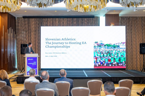 Bakıda Avropa Atletikası rəhbərlərinin konfransı start götürdü - FOTO