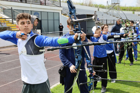Azərbaycanın kamandan oxatma millisi Qubada Belarus yığması ilə birgə toplanış keçirir - FOTO