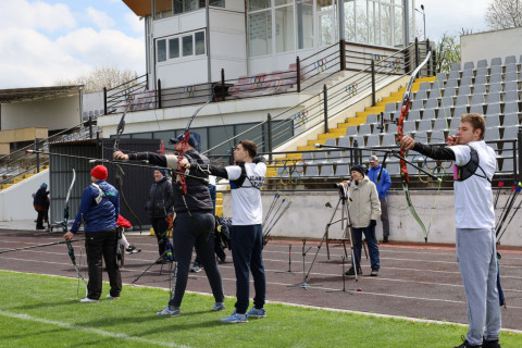 Сборная Азербайджана по стрельбе из лука проводит сборы с Беларусью в Губе - ФОТО