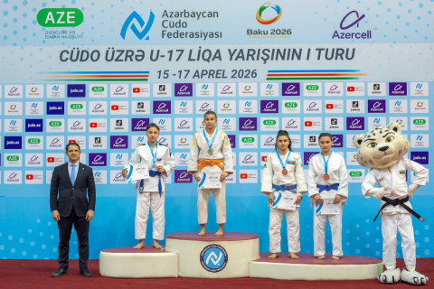 Yeniyetmə cüdoçuların Liqa yarışında ikinci günün qalibləri bəlli olub - FOTO